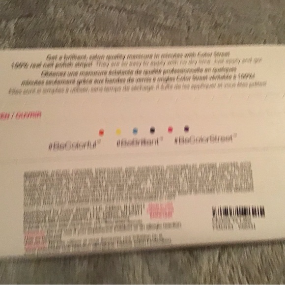 Color street 100% Real Nail polish Strips 16 lasting strips ‘Himalayan Salt’ - Picture 3 of 3